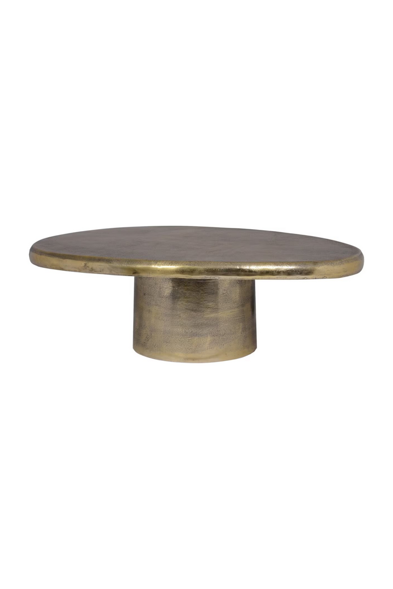 Brushed Gold Coffee Table | OROA Pulitzer | Oroatrade.com