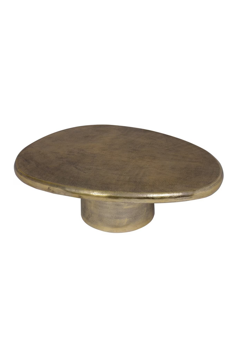 Brushed Gold Coffee Table | OROA Pulitzer | Oroatrade.com