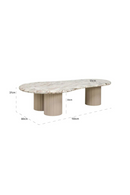 Beige Marble Coffee Table | Richmond Interiors Coronel | Oroatrade.com