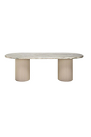 Beige Marble Dining Table | Richmond Interiors Coronel | Oroatrade.com