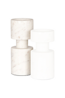 White Marble Candle Holder | Richmond Interiors Melle | Oroatrade.com