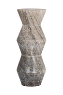 Beige Marble Angular Vase | Richmond Interiors Sepp | Oroatrade.com