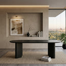 Black Oak Organic Dining Table | Richmond Interiors Durban