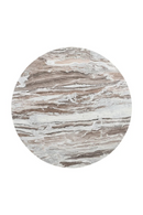 Round Marble Brown Dining Table | Richmond Interiors Oberoy | Oroatrade.com