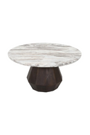 Round Marble Brown Coffee Table | Richmond Interiors Oberoy | Oroatrade.com