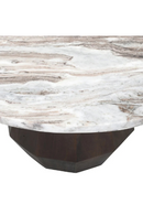 Round Marble Brown Coffee Table | Richmond Interiors Oberoy | Oroatrade.com