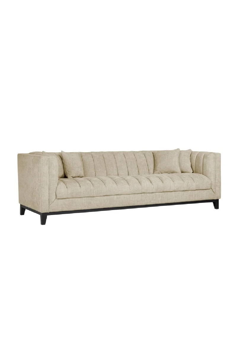 Cream Channeled Sofa | OROA Beauchamp | Oroatrade.com