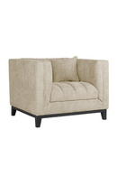 Cream Barrel Easy Chair | Richmond Interiors Beauchamp | Oroatrade.com