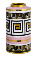 Printed Cylindrical Vase | Richmond Interiors Leora | Oroatrade.com