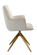 Beige Chenille Swivel Chair | Richmond Interiors Dakota | Oroatrade.com