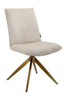 Beige Chenille Swivel Chair | Richmond Interiors Dakota | Oroatrade.com