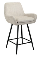 Chenille Counter Stool | Richmond Interiors Linsey | Oroatrade.com