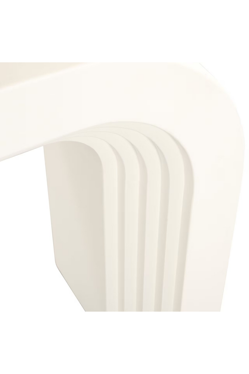 White Arched Console Table | OROA Rainbow | Oroatrade.com