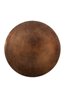 Bronze Pedestal End Table | Richmond Interiors Misty | Oroatrade.com