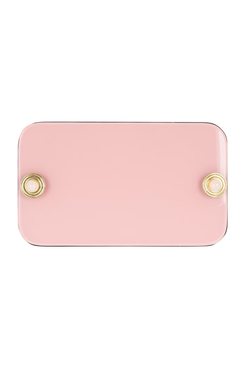 Pink Glass Tray | OROA Jalien | Oroatrade.com