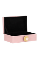 Pink Glass Storage Box | Richmond Interiors Jamila | Oroatrade.com