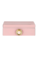 Pink Glass Storage Box | Richmond Interiors Jamila | Oroatrade.com