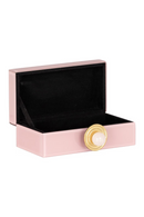 Pink Glass Storage Box | Richmond Interiors Jamila | Oroatrade.com