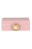 Pink Glass Storage Box | Richmond Interiors Jamila | Oroatrade.com