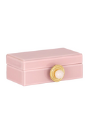 Pink Glass Storage Box | Richmond Interiors Jamila | Oroatrade.com