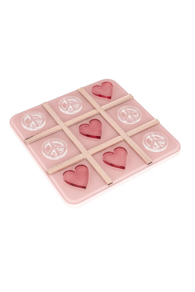 Pink Decorative Tic Tac Toe | OROA Jolisa | Oroatrade.com