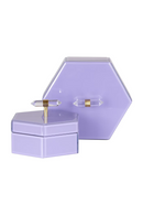 Purple Hexagon Storage Box | Richmond Interiors Jutta | Oroatrade.com