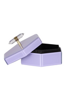 Purple Hexagon Storage Box | Richmond Interiors Jutta | Oroatrade.com