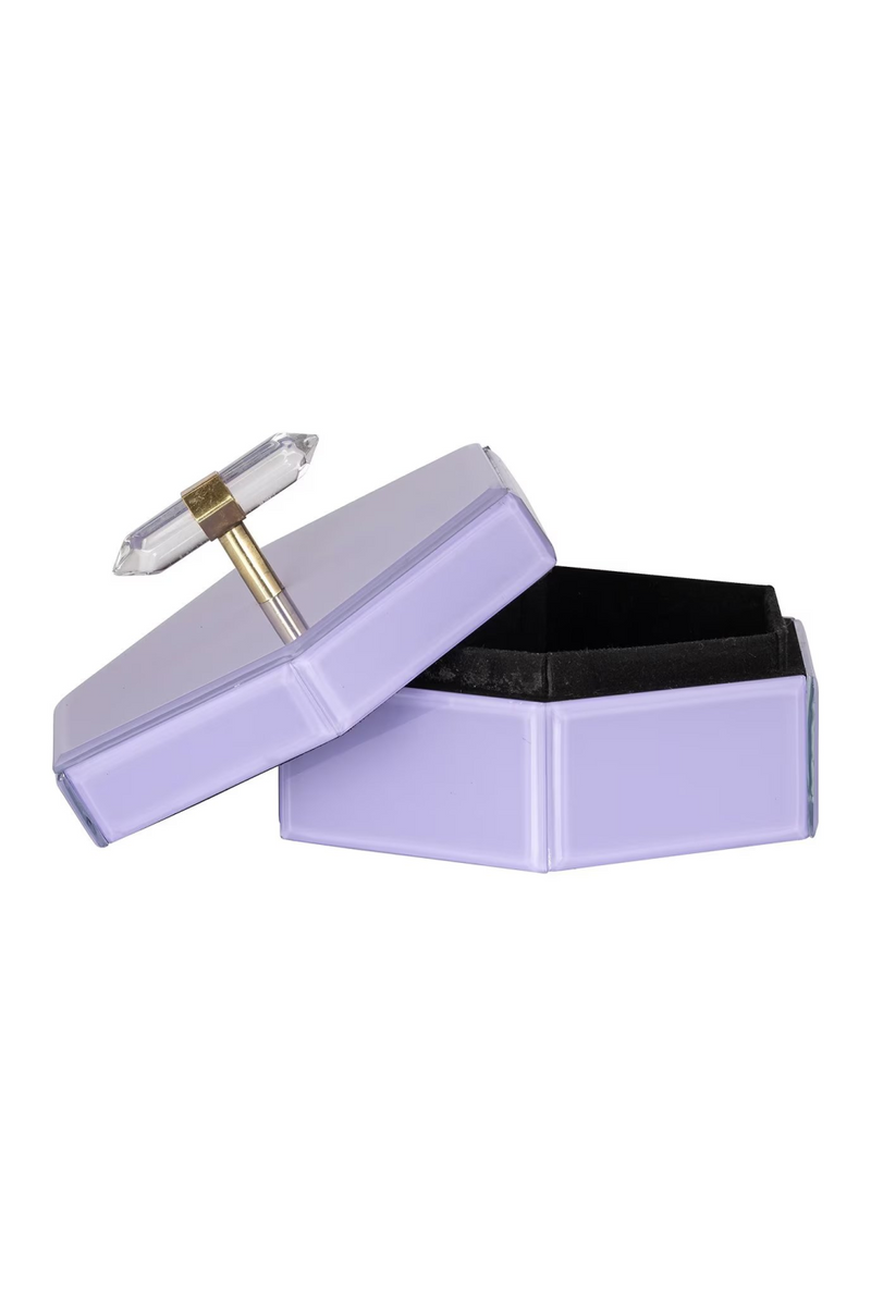 Purple Hexagon Storage Box | OROA Jutta | Oroatrade.com