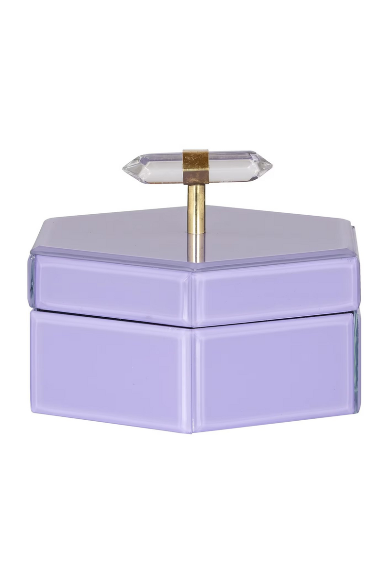 Purple Hexagon Storage Box | OROA Jutta | Oroatrade.com