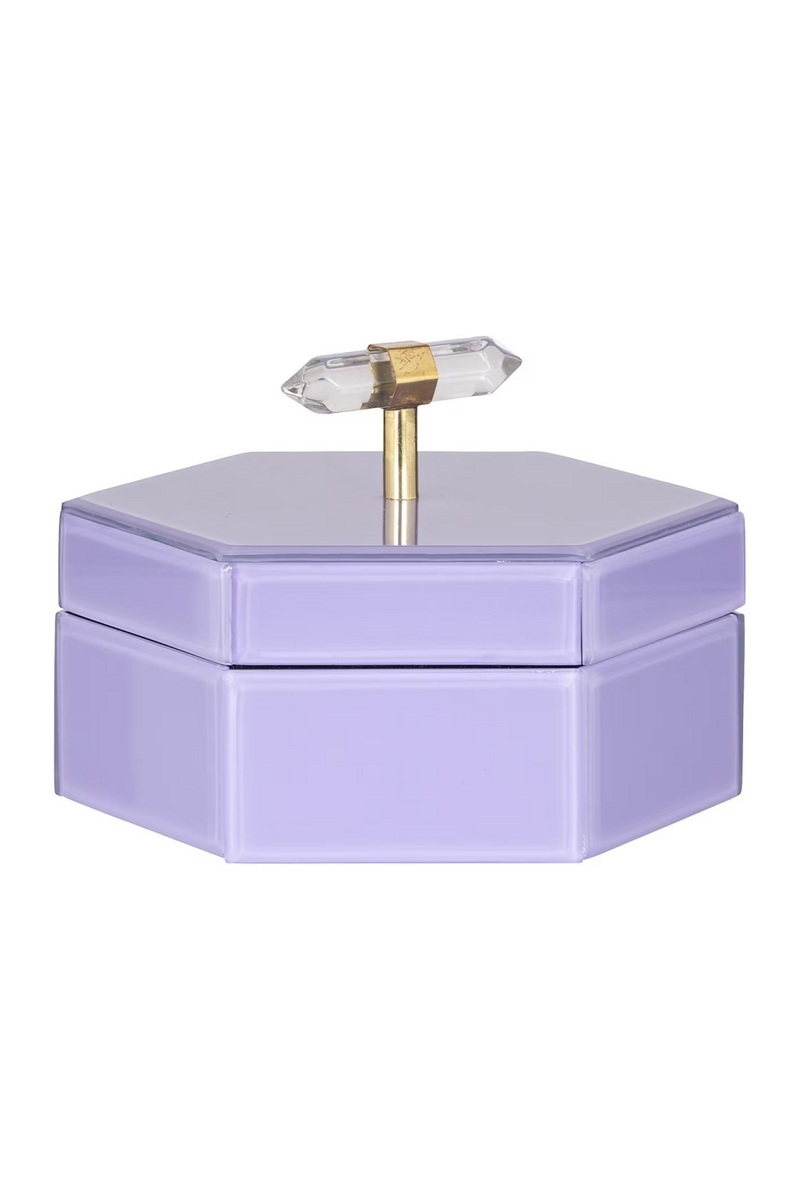 Purple Hexagon Storage Box | OROA Jutta | Oroatrade.com