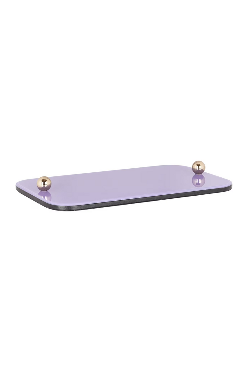 Purple Glass Tray | OROA Judy | Oroatrade.com