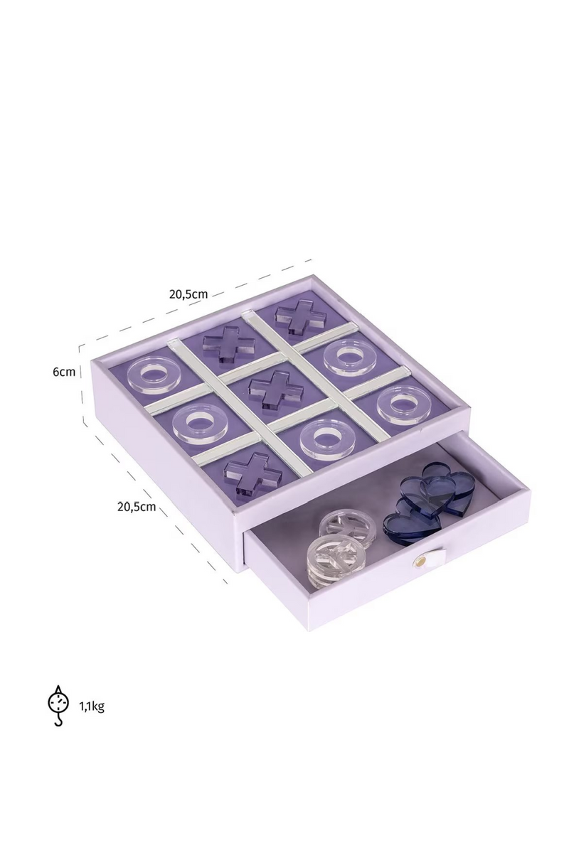 Glass Tic Tac Toe | OROA Jay | Oroatrade.com