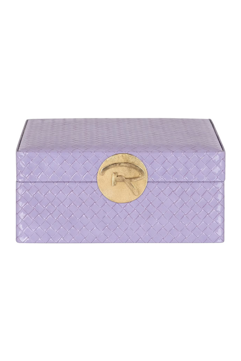 Purple Lattice Jewelry Box | OROA Joelle | Oroatrade.com