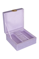Purple Lattice Jewelry Box | Richmond Interiors Joelle | Oroatrade.com