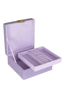 Purple Lattice Jewelry Box | Richmond Interiors Joelle | Oroatrade.com