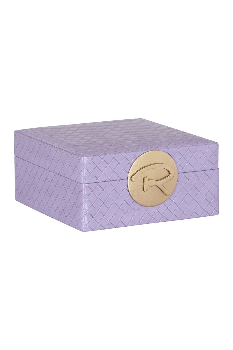 Purple Lattice Jewelry Box | OROA Joelle | Oroatrade.com