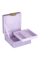 Purple Lattice Jewelry Box | Richmond Interiors Joelle | Oroatrade.com