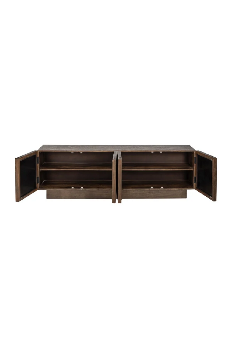 Mango Wood 4-Door TV Unit | OROA Bryant | Oroatrade.com