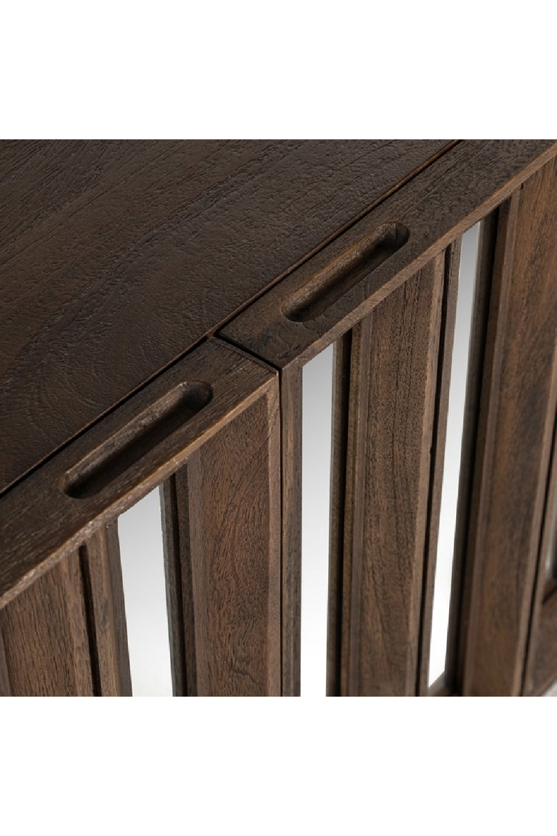 Mango Wood 4-Door TV Unit | OROA Bryant | Oroatrade.com