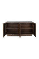 Mango Wood 4-Door Sideboard | Richmond Interiors Bryant | Oroatrade.com