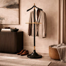 Black Aluminum Coat Rack | Richmond Interiors Balley | Oroatrade.com