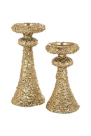 Gold Textured Candle Holder | Richmond Interiors July | Oroatrade.com