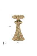 Gold Textured Candle Holder | Richmond Interiors July | Oroatrade.com