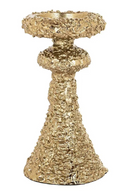 Gold Textured Candle Holder | Richmond Interiors July | Oroatrade.com