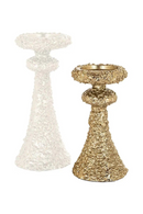 Gold Textured Candle Holder | Richmond Interiors July | Oroatrade.com