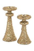 Gold Textured Candle Holder | Richmond Interiors July | Oroatrade.com
