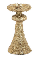 Gold Textured Candle Holder | Richmond Interiors July | Oroatrade.com