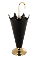 Black Aluminum Umbrella Stand | Richmond Interiors  Jytte | Oroatrade.com