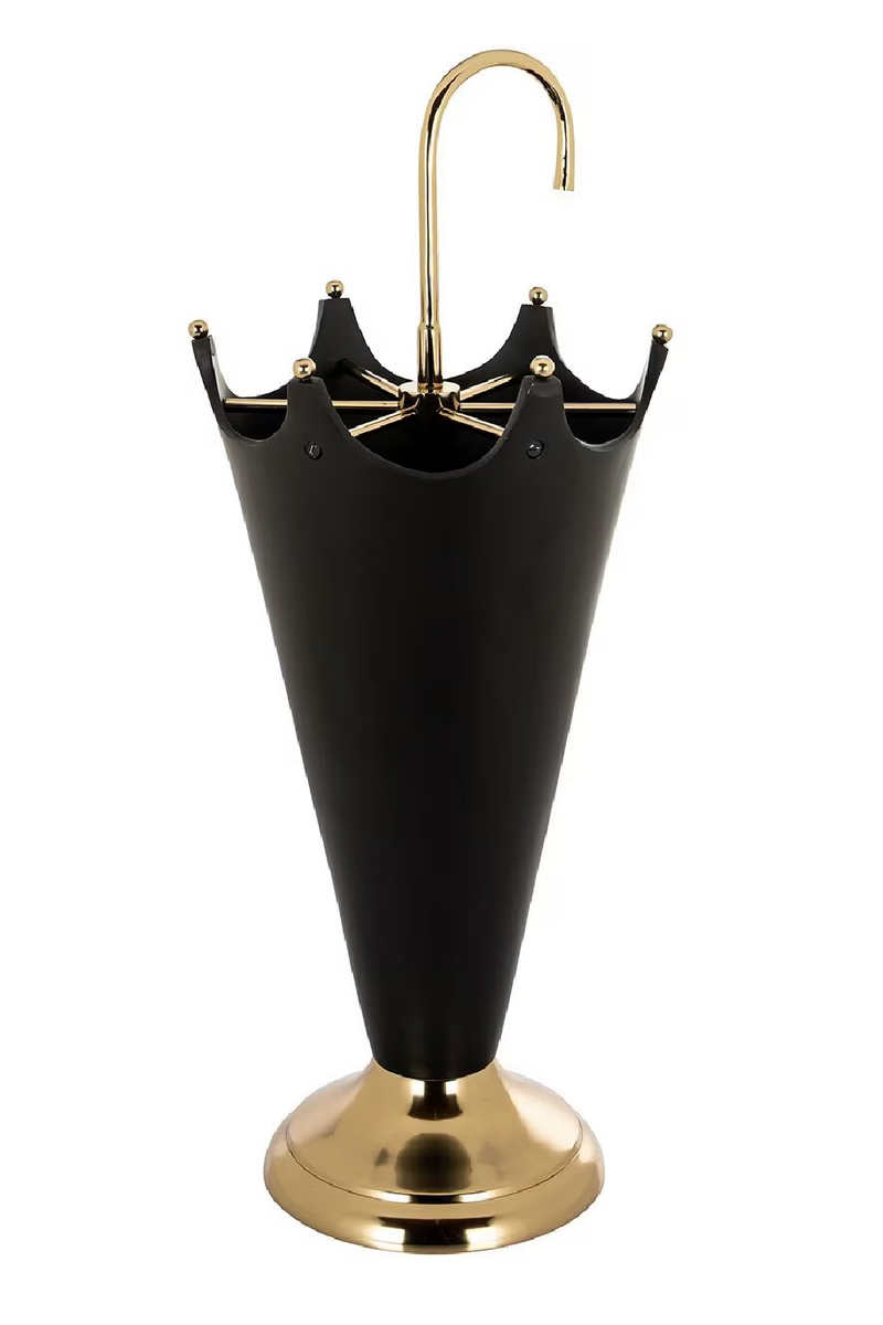 Black Aluminum Umbrella Stand | OROA  Jytte | Oroatrade.com