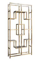 Geometrical Gold Cabinet | Richmond Interiors Magnus | Oroatrade.com